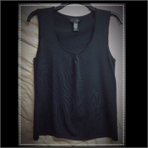 𝅺cable & Gauge Black Sleeveless Top